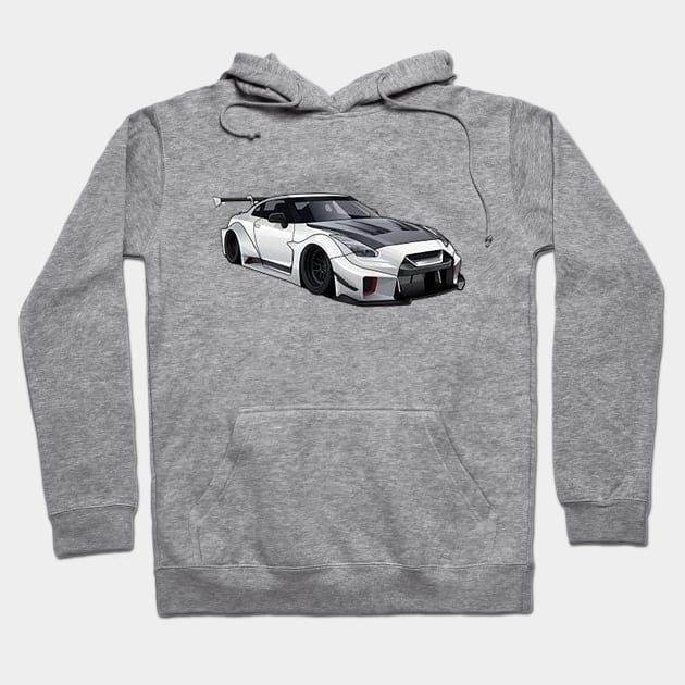 Nissan GTR Hoodie by R12 Designs